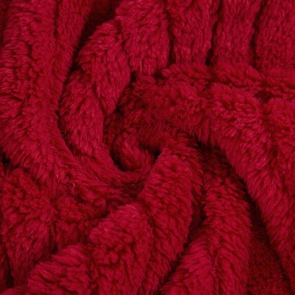 Red Casual Women's Zip Closure Vest Jacket - Picture 7 of 7